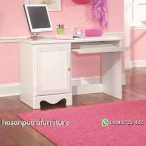 Meja Belajar Anak 1/2 Biro Minimalis Hasan Putra Furniture Jepara - Indonesia Furniture