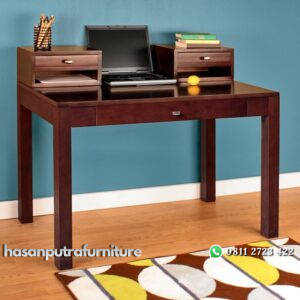 Meja Belajar Anak Kayu Jati Minimalis Hasan Putra Furniture Jepara - Indonesia Furniture