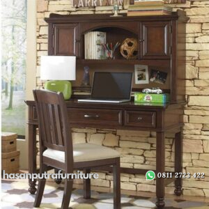 Meja Belajar Jati Anak Laki Laki Hasan Putra Furniture Jepara - Indonesia Furniture