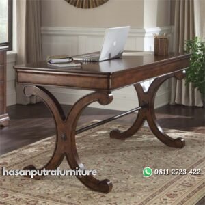 Meja Kantor Jati Minimalis Jepara Hasan Putra Furniture Jepara - Indonesia Furniture
