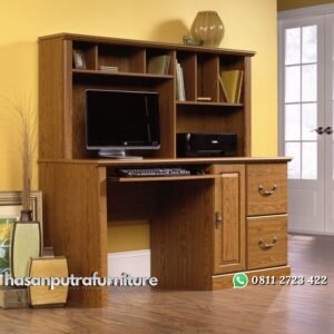 Meja Kantor Kayu Jati Elegant Hasan Putra Furniture Jepara - Indonesia Furniture