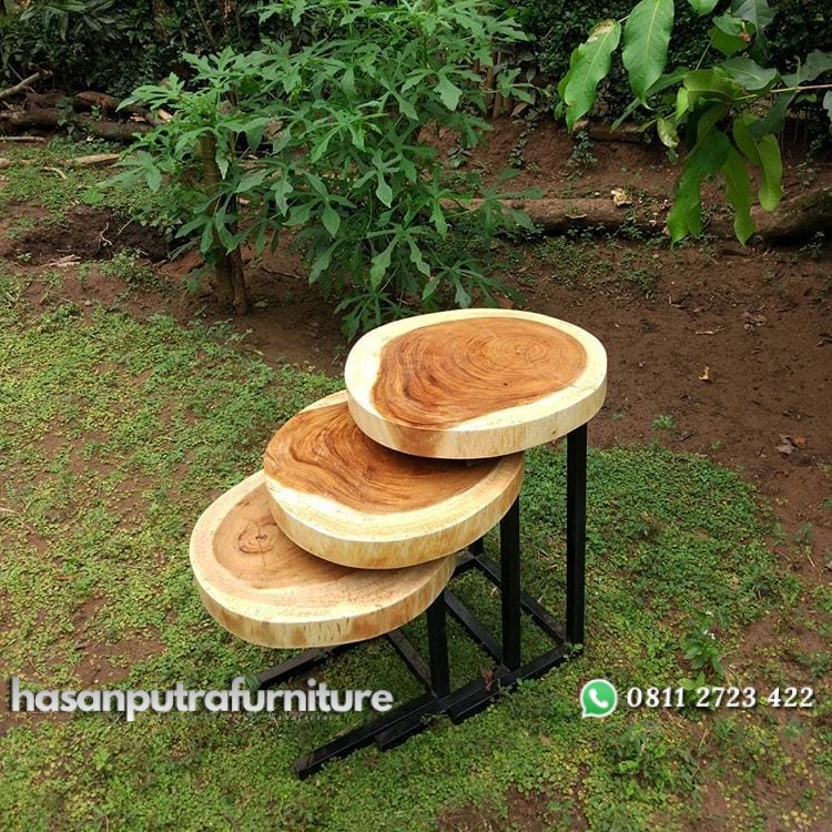 Meja Kayu Trembesi Bundar Kayu Utuh Hasan Putra Furniture Jepara - Indonesia Furniture 2 Meja Kayu Trembesi Bundar Kayu Utuh Hasan Putra Furniture Jepara - Indonesia Furniture - Gambar 2