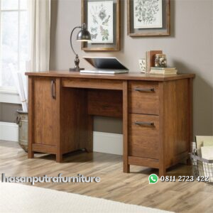 Meja Kerja Minimalis Modern “Jati” Hasan Putra Furniture Jepara - Indonesia Furniture