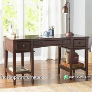 Meja Kerja Minimalis Multifungsi Hasan Putra Furniture Jepara - Indonesia Furniture