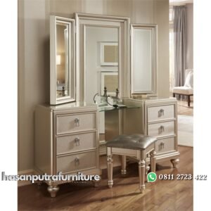 Meja Rias 1 Biro Minimalis Mewah Hasan Putra Furniture Jepara - Indonesia Furniture