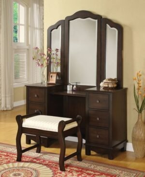Meja Rias Kayu Jati Minimalis Hasan Putra Furniture Jepara - Indonesia Furniture