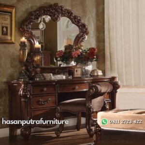 Meja Rias Mewah Ukiran Hasan Putra Furniture Jepara - Indonesia Furniture