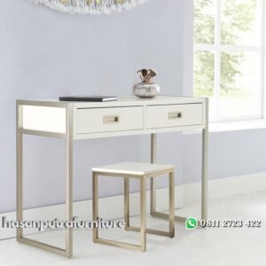 Meja Rias Almunium Rangka Stainless Hasan Putra Furniture Jepara - Indonesia Furniture