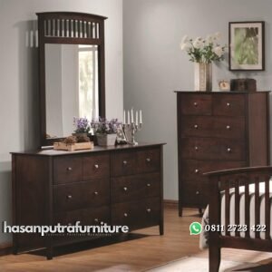 Meja Rias Tolet Jati Hasan Putra Furniture Jepara - Indonesia Furniture