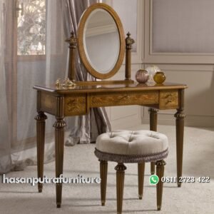 Meja Rias Tolet Kartini Jati Hasan Putra Furniture Jepara - Indonesia Furniture