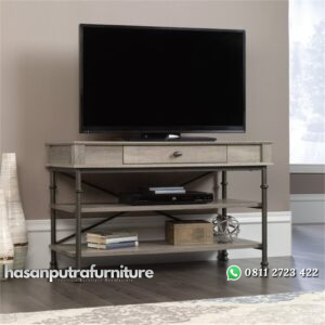 Meja TV Industrial Minimalis Hasan Putra Furniture Jepara - Indonesia Furniture