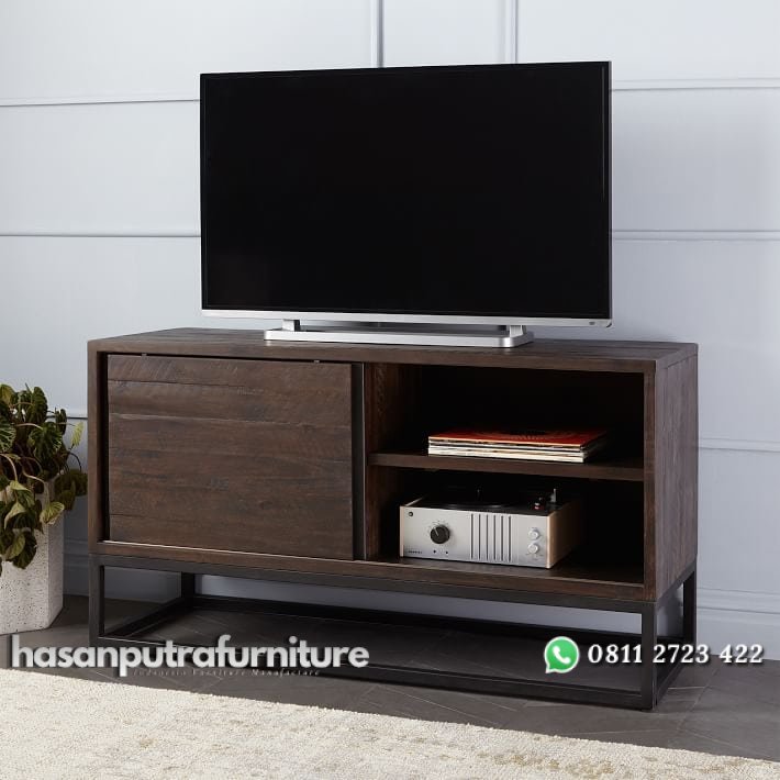 Meja TV Industrial Minimalis Modern Hasan Putra Furniture Jepara - Indonesia Furniture 1 Meja TV Industrial Minimalis Modern Hasan Putra Furniture Jepara - Indonesia Furniture