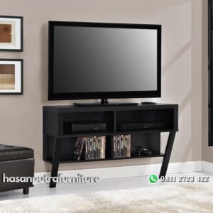 Meja TV Tempel Dinding Minimalis Hasan Putra Furniture Jepara - Indonesia Furniture