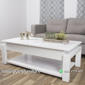 Meja Tamu Caffe Table Cat Duco Hasan Putra Furniture Jepara - Indonesia Furniture