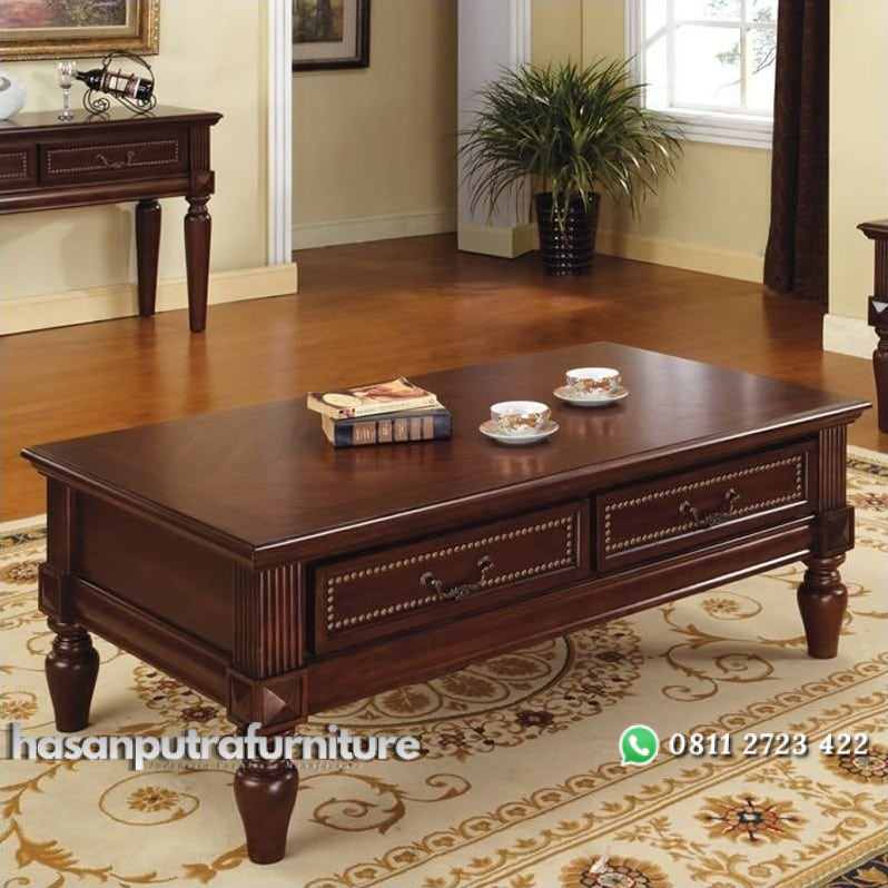 Meja Tamu Kayu Jati Asli Hasan Putra Furniture Jepara - Indonesia Furniture 1 Meja Tamu Kayu Jati Asli Hasan Putra Furniture Jepara - Indonesia Furniture