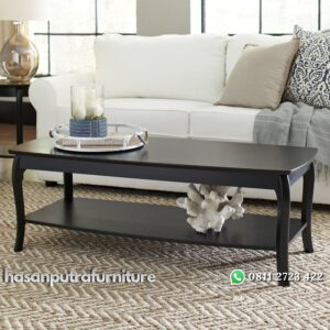 Meja Tamu Kayu Jati Panjang Hasan Putra Furniture Jepara - Indonesia Furniture