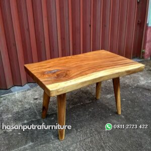 Meja Tamu Kayu Trembesi Utuh Jepara Hasan Putra Furniture Jepara - Indonesia Furniture