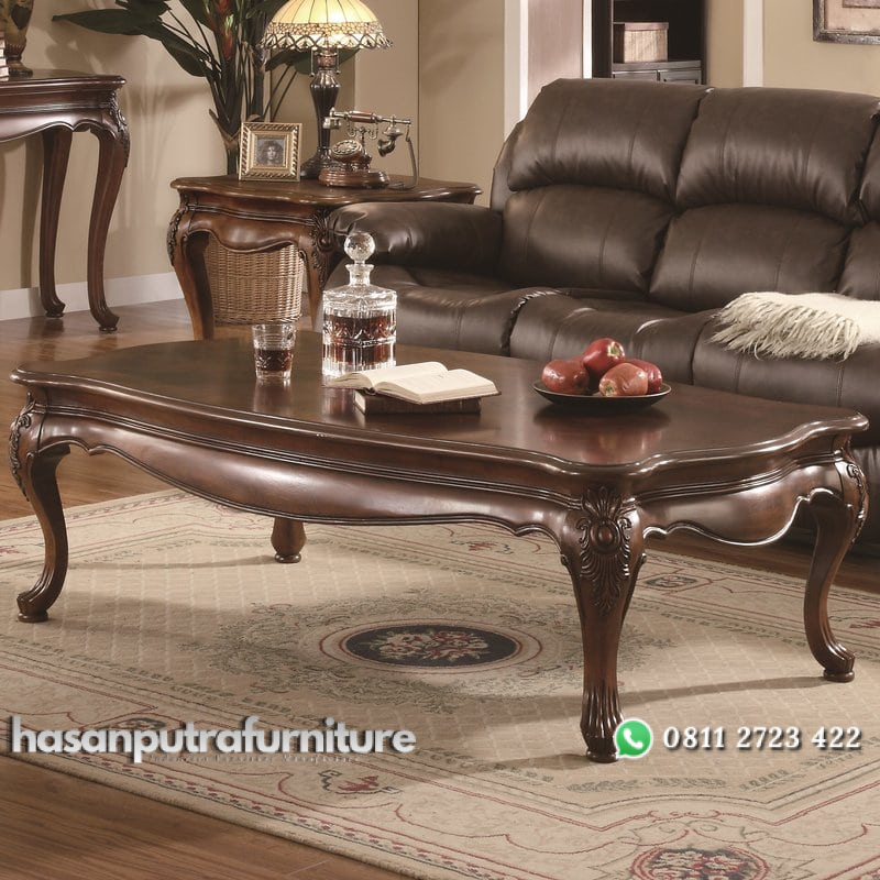 Meja Tamu Klasik Ukiran Kayu Jati Hasan Putra Furniture Jepara - Indonesia Furniture 1 Meja Tamu Klasik Ukiran Kayu Jati Hasan Putra Furniture Jepara - Indonesia Furniture