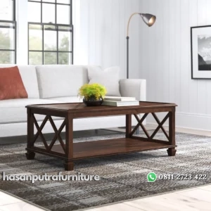 Meja Tamu Klasik Desain Minimalis Modern Terbaru Hasan Putra Furniture Jepara - Indonesia Furniture