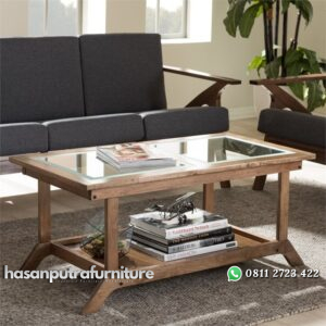 Meja Tamu Minimalis Hasan Putra Furniture Jepara - Indonesia Furniture