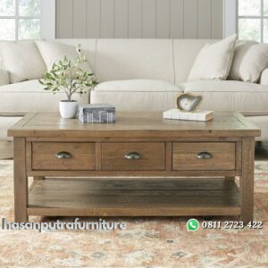 Meja Tamu Minimalis Kayu Jati Jepara Hasan Putra Furniture Jepara - Indonesia Furniture