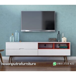 Meja TV Model Retro Scandinavian Hasan Putra Furniture Jepara - Indonesia Furniture