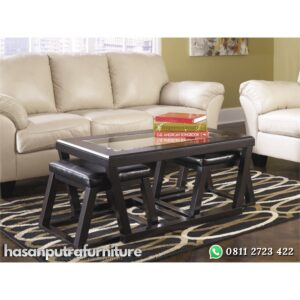Meja Tamu Modern Minimalis Multifungsi Hasan Putra Furniture Jepara - Indonesia Furniture