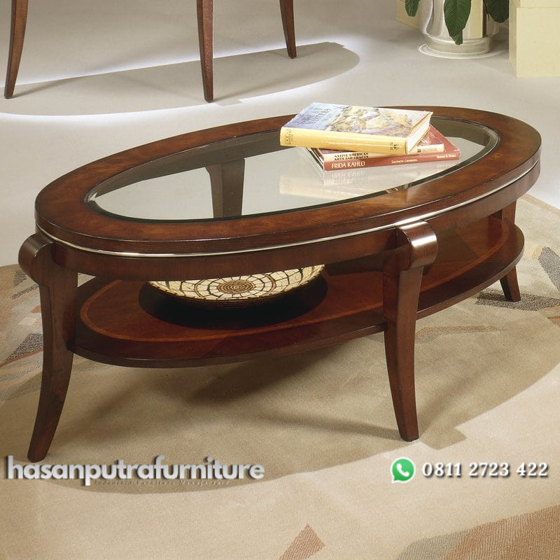 Meja Tamu Oval Kaca Minimalis Hasan Putra Furniture Jepara - Indonesia Furniture 1 Meja Tamu Oval Kaca Minimalis Hasan Putra Furniture Jepara - Indonesia Furniture