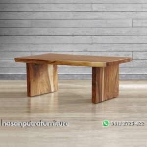 Meja Tamu Suar Wood Minimalis Modern Hasan Putra Furniture Jepara - Indonesia Furniture
