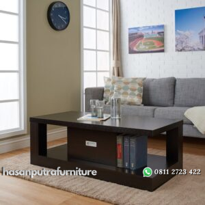 Meja Tamu Unik Berlaci Kayu Jati Hasan Putra Furniture Jepara - Indonesia Furniture