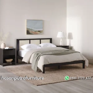 Naarden Tempat Tidur Rotan Sintetis Desain Minimalis Hasan Putra Furniture Jepara - Indonesia Furniture