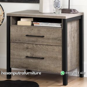 Nakas 2 Laci Bolgoso Kayu Mindi Hasan Putra Furniture Jepara - Indonesia Furniture