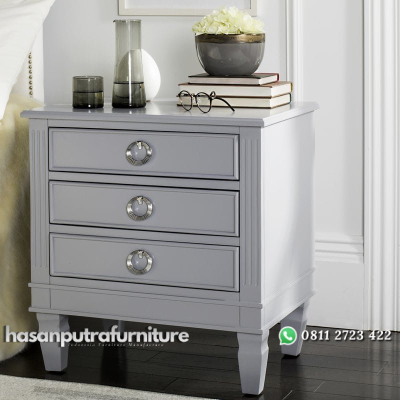 Nakas 3 Laci Cat Duco Hasan Putra Furniture Jepara - Indonesia Furniture 1 Nakas 3 Laci Cat Duco Hasan Putra Furniture Jepara - Indonesia Furniture