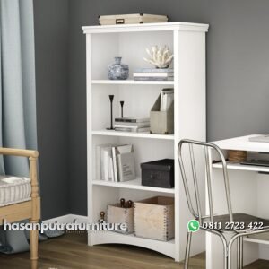 Rak Buku Hias Minimalis Hasan Putra Furniture Jepara - Indonesia Furniture