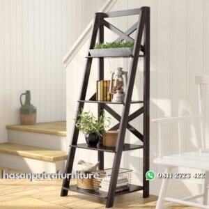 Rak Buku Kayu Jati Furniture Hasan Putra Furniture Jepara - Indonesia Furniture