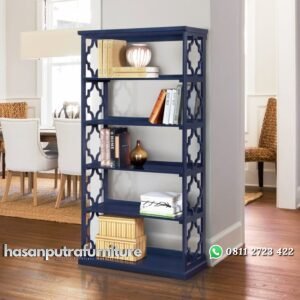 Rak Buku Minimalis Modern Hasan Putra Furniture Jepara - Indonesia Furniture