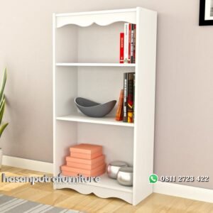 Rak Buku Pajangan Minimalis Hasan Putra Furniture Jepara - Indonesia Furniture