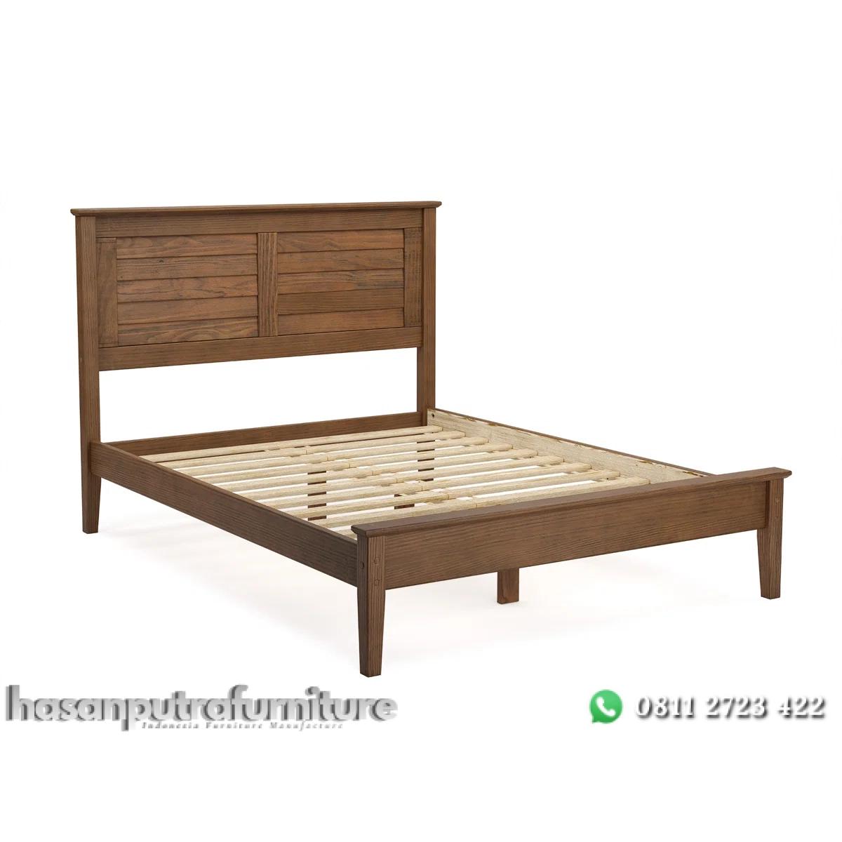 Ronald Tempat Tidur Rustic Kayu Jati Klasik Minimalis Hasan Putra Furniture Jepara - Indonesia Furniture 3 Ronald Tempat Tidur Rustic Kayu Jati Klasik Minimalis Hasan Putra Furniture Jepara - Indonesia Furniture - Gambar 3