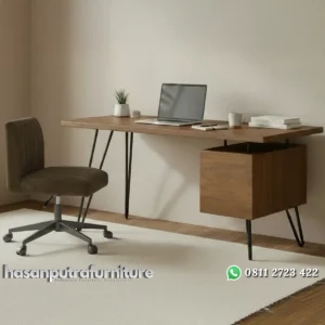 Sally Kursi Kerja Staff Kantor Minimalis Terbaru Hasan Putra Furniture Jepara - Indonesia Furniture