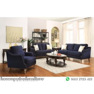 Satu Set Kursi Tamu Sofa Cirbon Hasan Putra Furniture Jepara - Indonesia Furniture