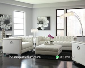 Satu Set Kursi Tamu Sofa Hasan Putra Furniture Jepara - Indonesia Furniture