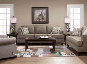 Satu Set Kursi Tamu Sofa Bandung Hasan Putra Furniture Jepara - Indonesia Furniture