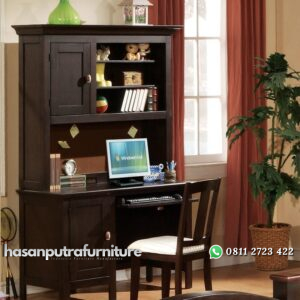 Satu Set Meja Belajara Anak Laki Laki Hasan Putra Furniture Jepara - Indonesia Furniture