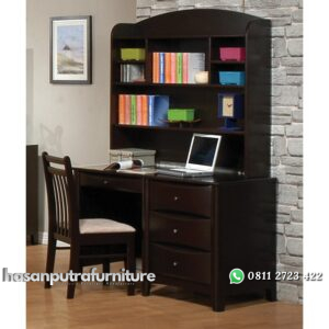 Satu Set Meja Belajar Anak Modern Hasan Putra Furniture Jepara - Indonesia Furniture