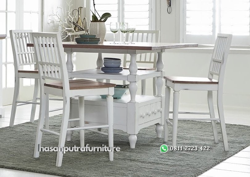 Satu Set Meja Makan 4 Kursi Hasan Putra Furniture Jepara - Indonesia Furniture 1 Satu Set Meja Makan 4 Kursi Hasan Putra Furniture Jepara - Indonesia Furniture
