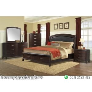 Satu Set Tempat Tidur Hasan Putra Furniture Jepara - Indonesia Furniture