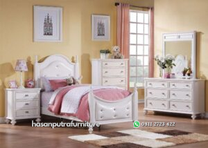Satu Set Tempat Tidur Anak Hasan Putra Furniture Jepara - Indonesia Furniture