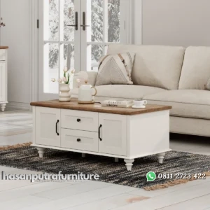 Scarlett Meja Tamu Klasik Minimalis Modern Kekinian Hasan Putra Furniture Jepara - Indonesia Furniture