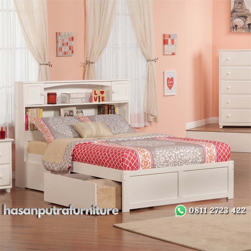 Set Kamar Tidur Anak Perempuan Hasan Putra Furniture Jepara - Indonesia Furniture 2 Set Kamar Tidur Anak Perempuan Hasan Putra Furniture Jepara - Indonesia Furniture - Gambar 2