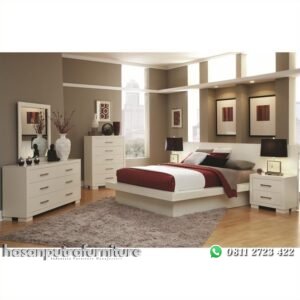 Set Kamar Tempat Tidur Minimalis Hasan Putra Furniture Jepara - Indonesia Furniture